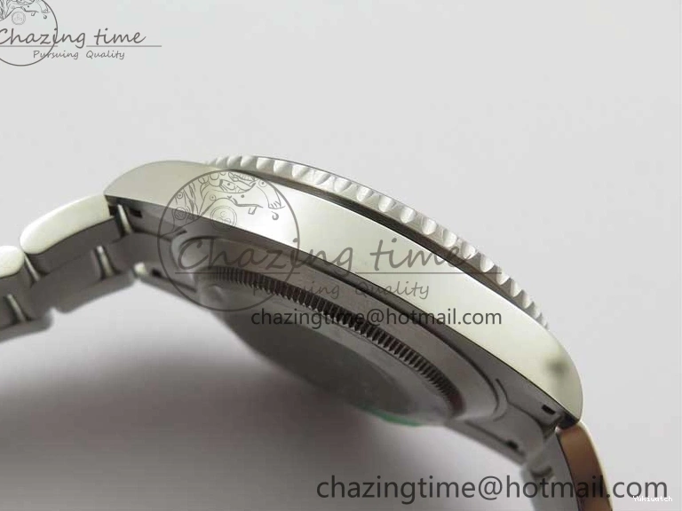 A3235 41mm LV on Submariner Black Bracelet Kermit EWF SS Dial 126610 0101